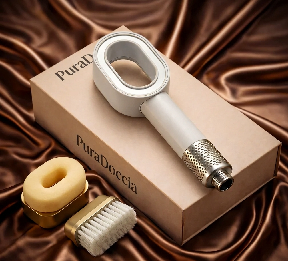 PuraDoccia™ Elite: Soffione Ionico 3-in-1