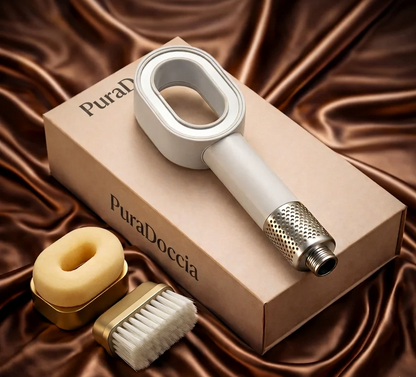 PuraDoccia™ Elite: Soffione Ionico 3-in-1